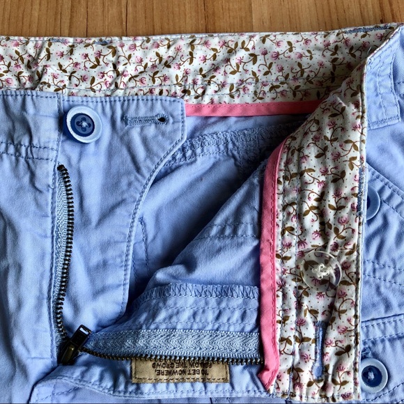 Ruff Hewn Capri Pants Size 6 Blue Women’s - Picture 3 of 14